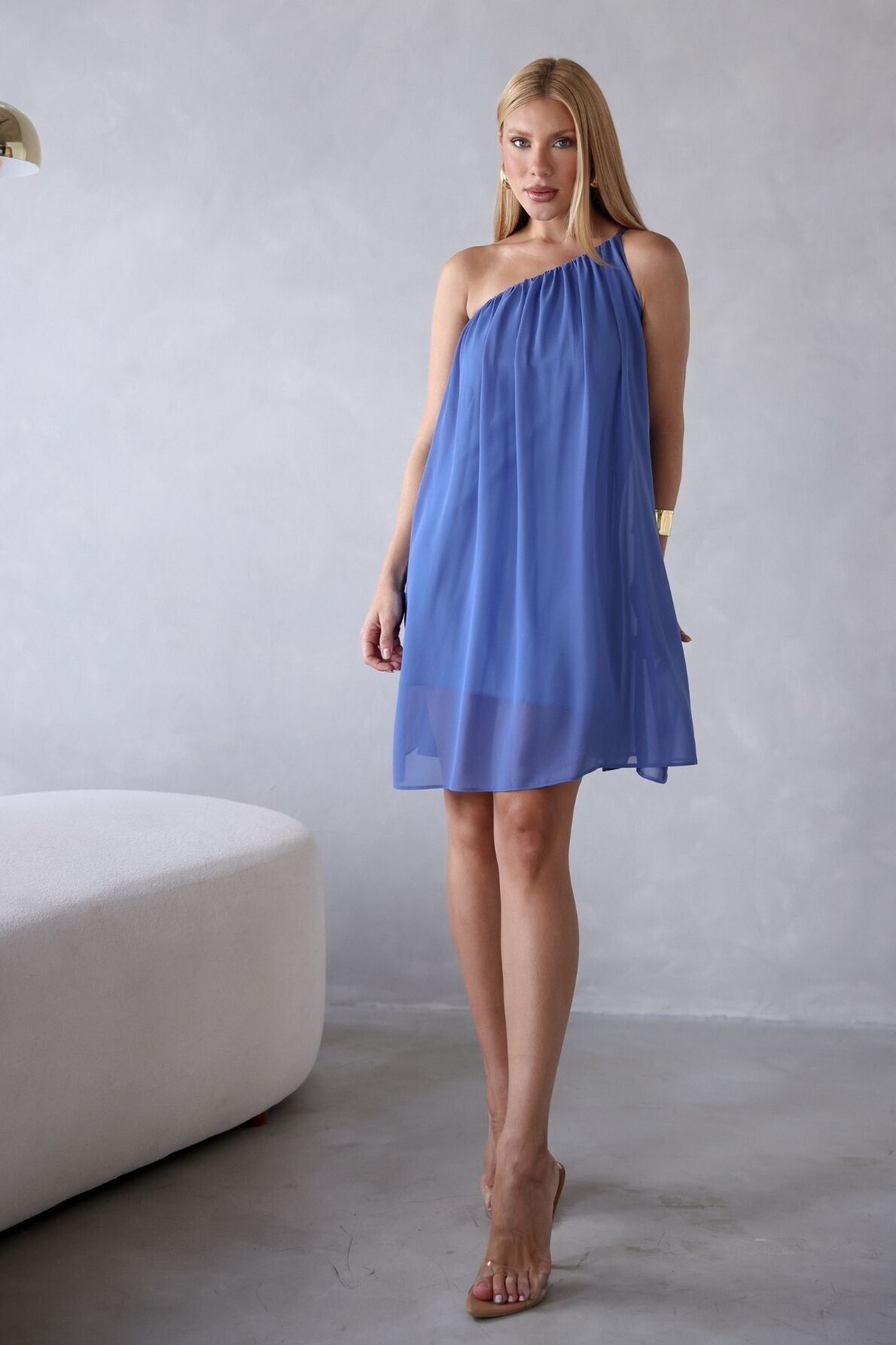 Vestido Oceano com Cinto