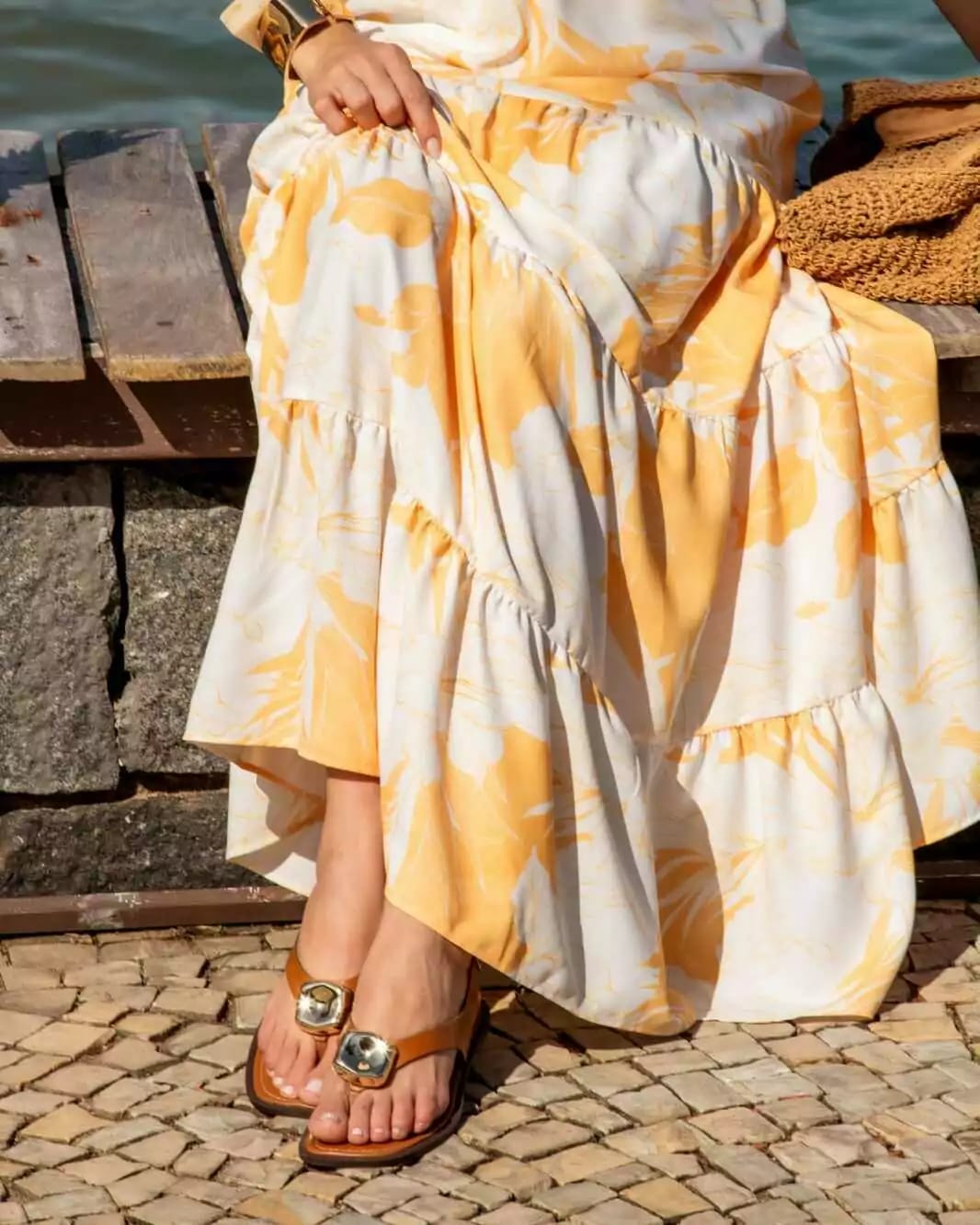 Vestido Longo Tropical